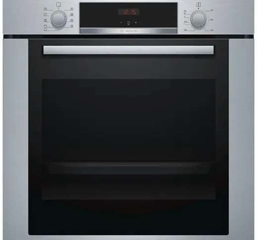 BOSCH Forno Elettrico da Incasso HBA314BR0J Capacità 71 L Multifunzione Ventilato Potenza...