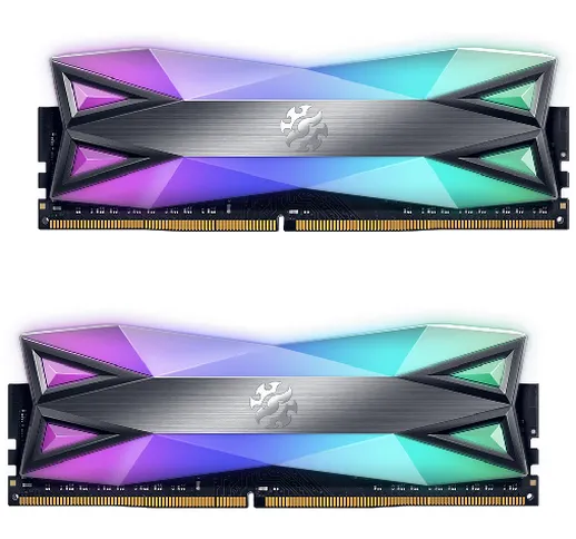  RAM GAMING XPG SPECTRIX D60G DDR4 3200MHZ CL16 16GB RGB 2X8GB