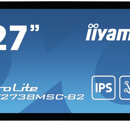 iiyama ProLite TF2738MSC-B2 monitor touch screen 68,6 cm (27) 1920 x 1080 Pixel Multi-touc...