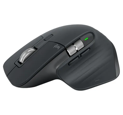  MX Master 3 Mouse Wireless Avanzato, Ricevitore Bluetooth o USB 2,4 GHz, Scorrimento ‎Ult...