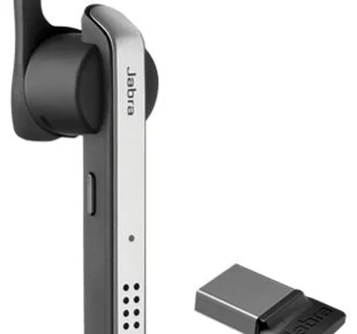  Stealth UC Auricolare Wireless A clip, In-ear Musica e Chiamate Micro-USB Bluetooth Nero