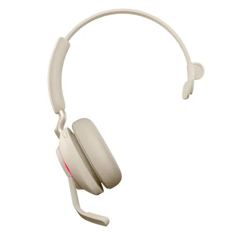  Evolve2 65, UC Mono Auricolare Wireless A Padiglione Ufficio USB tipo A Bluetooth Beige