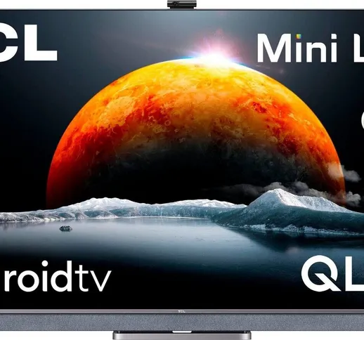  TV Mini LED Ultra HD 4K 55 55C825 Android TV Argento