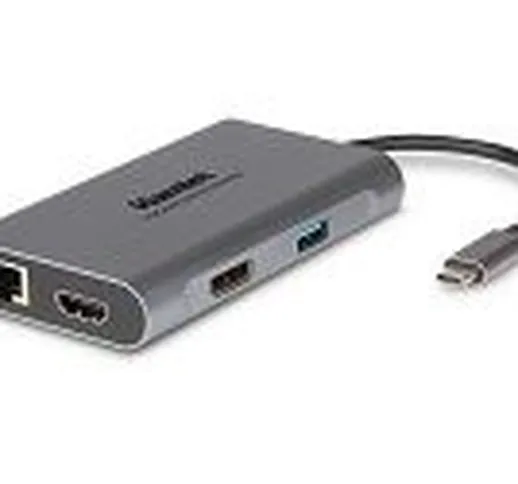 HDMI+DP - 3 USB 3.0 - LAN, USB-C PD 85W