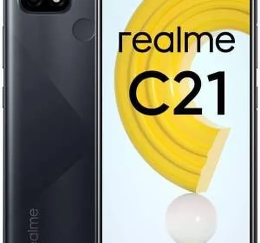 Realme C21 4+64GB 6.5 Cross Black DS Operatore