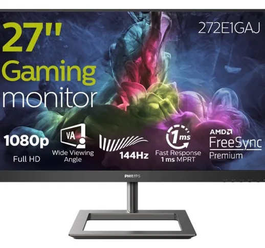  E Line 272E1GAJ/00 monitor piatto per PC 68,6 cm (27) 1920 x 1080 Pixel Full HD LCD Nero,...