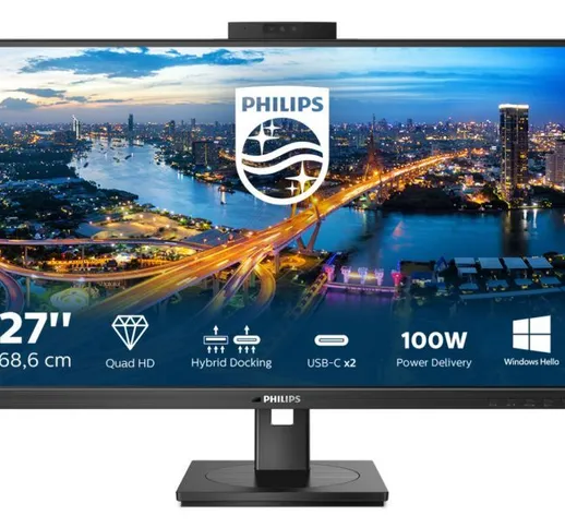  B Line 276B1JH/00 monitor piatto per PC 68,6 cm (27) 2560 x 1440 Pixel Quad HD LCD Nero