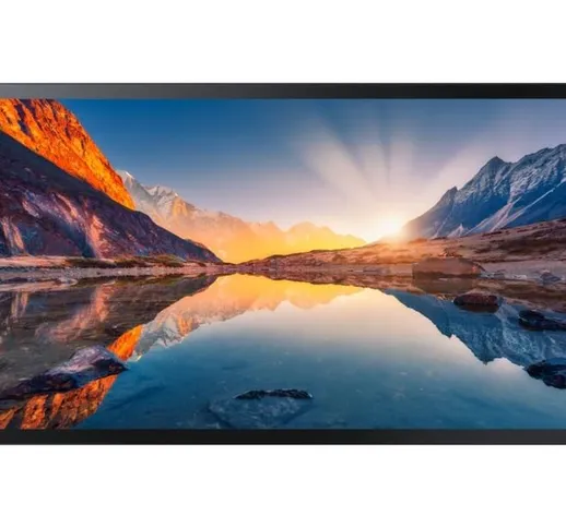  LH43QMRTBGC visualizzatore di messaggi 109,2 cm (43) 4K Ultra HD Touch screen Nero Tizen