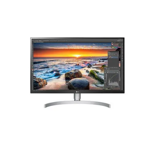  27UL850-W monitor piatto per PC 68,6 cm (27) 3840 x 2160 Pixel 4K Ultra HD LED Argento