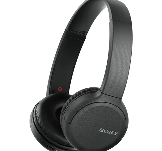 Cuffia on ear sony Bluetooth con microfono WHCH510 nero