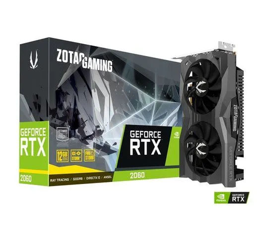 SVGA ZOTAC NVIDIA RTX 2060 12GB GAMING  12GB GDDR6 192BIT HDMI+3*DP - ZT-T20620F-10M