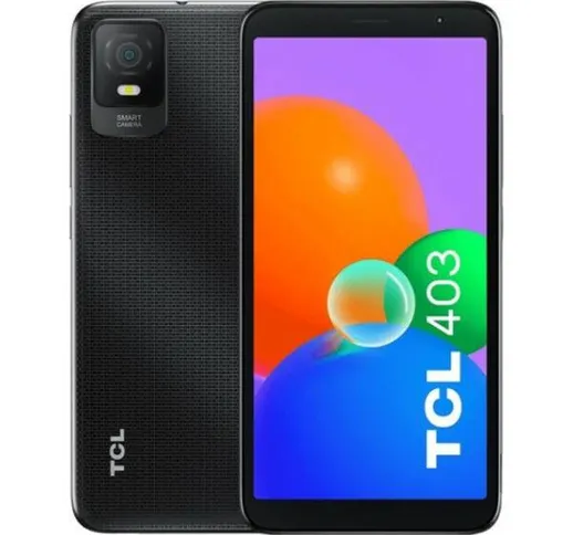 TCL 403 15,2 cm (6") Doppia SIM Android 12 Go Edition 4G Micro-USB 2 GB 32 GB 3000 mAh Ner...