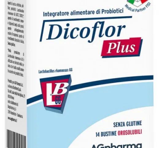 Dicoflor Plus 14 Bustine Orosolubili Da 1 G Neutro - Ag Pharma Srl