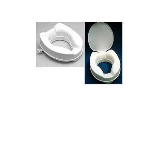 Rialzo Wc Con Bidet Con Coperchio Altezza 10 Cm - Farmacare Srl