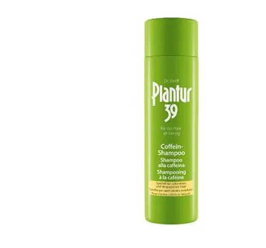 Plantur 39 Shampoo Alla Caffeina Capelli Colorati E Devitalizzati 250 Ml - Dr.wolff Italia...