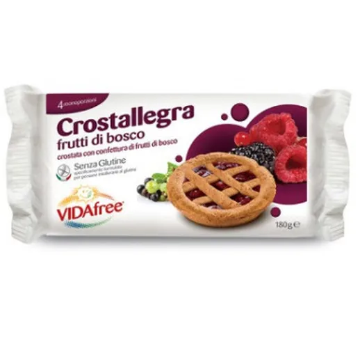 Vidafree Crostallegra Frutti Di Bosco 180 G - Unifarmed Srl