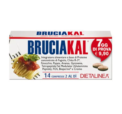 Bruciakal 7 Days 14 Compresse Dietalinea - Gdp Srl-general Dietet.pharma