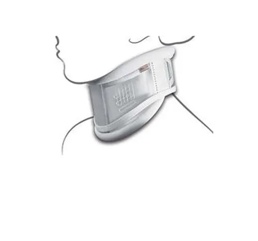Collare Cervicale New Schanz Trasparente Altezza Regolabilea Velcro S - Tenortho Srl