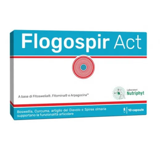 Flogospir Act 10 Capsule - Laboratori Nutriphyt Srl