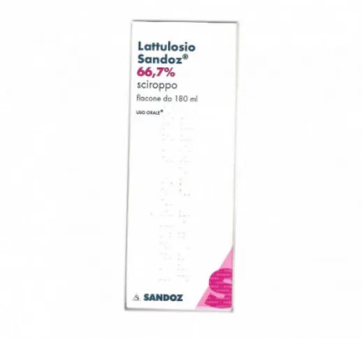 Lattulosio (sandoz)*sciroppo 180 Ml 66,7% Flacone - Sandoz Spa