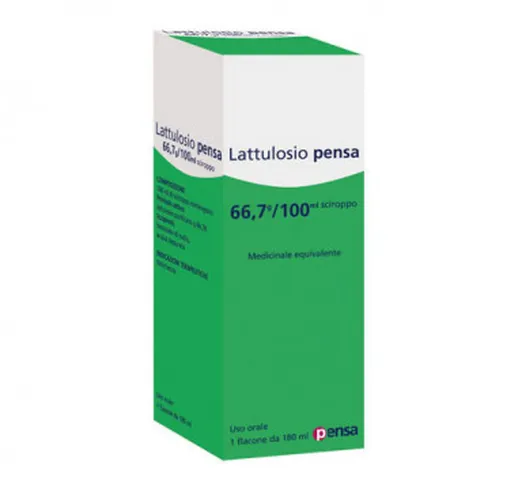 Lattulosio (pensa Pharma)*sciroppo 180 Ml 66,7 G/100 Ml Flacone - Pensa Pharma Spa