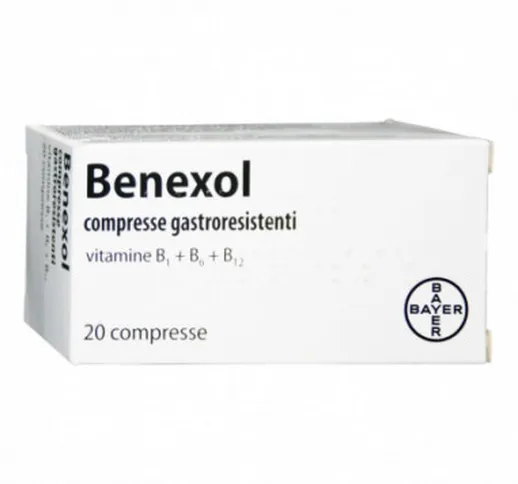 Benexol*20 Cpr Gastrores 250 Mg + 250 Mg + 500 Mcg Flacone - Bayer Spa