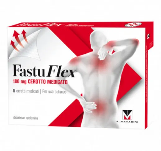 Fastuflex*5 Cerotti Medicati 180 Mg - A.menarini Ind.farm.riun.srl