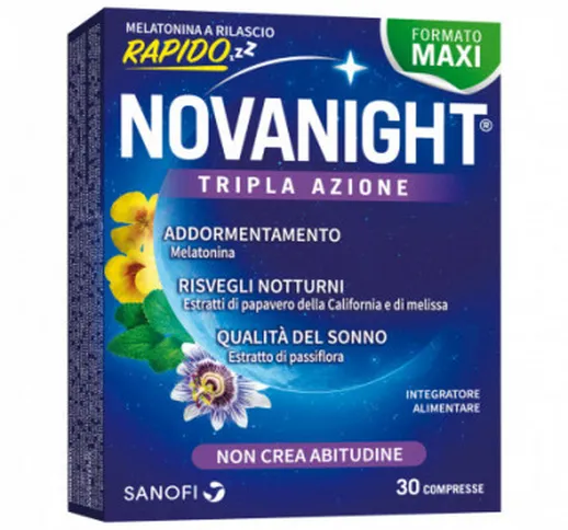 Novanight 30 Compresse Rilascio Radido New