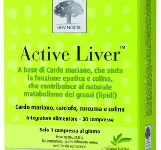 Active Liver 30 Compresse - New Nordic Srl