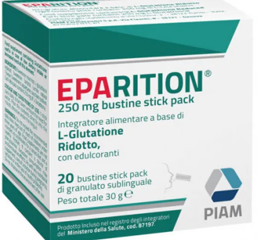 Eparition 20 Bustine Stick Pack Da 250 Mg Di Granulato Sublinguale - Piam Farmaceutici Spa