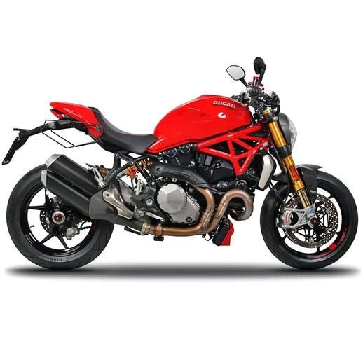 Telaietto borse moto per Ducati Monster 797 Shad Top Master kit