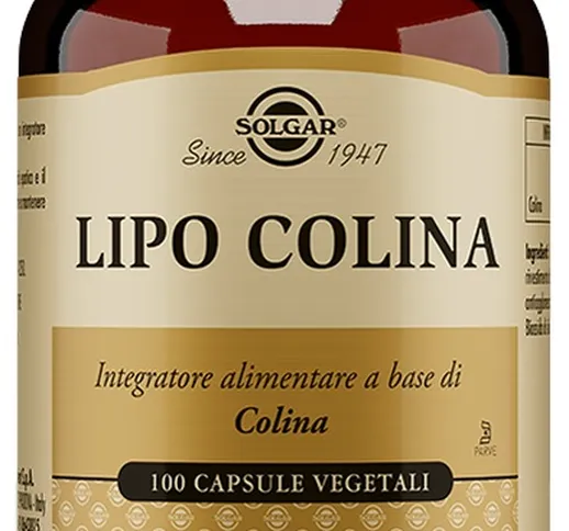 SOLGAR Lipo Colina 100Cps Vegetali