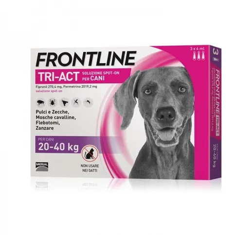 Frontline Tri-Act per Cani 20-40 Kg