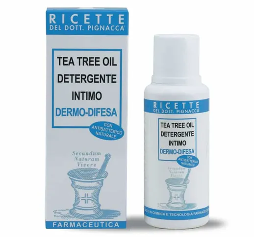 Tea Tree Oil Detergente Intimo Dermo - Difesa 250 ml - Ricette Dott. Pignacca