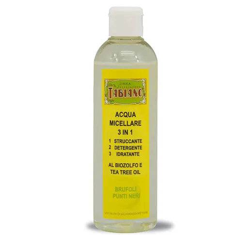 Acqua Micellare Struccante 3 in 1 250 ml - Supersapone Tabiano