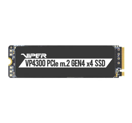 PATRIOT SSD VIPER VP4300 2TB M2 2280 PCIE GEN4x4, 7400MBS/6800MBS R/W VP4300-2TBM28H
