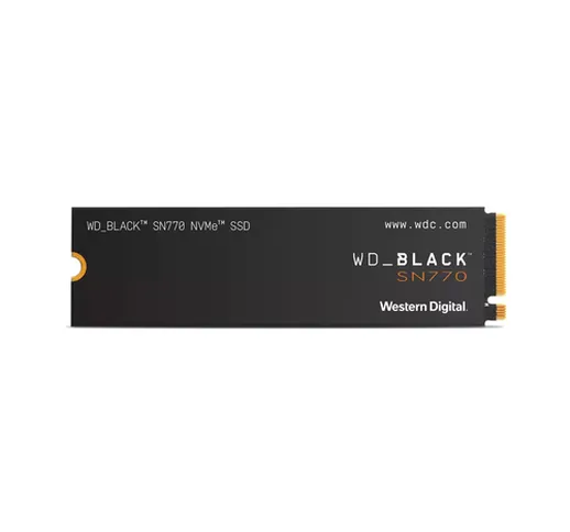 WESTERN DIGITAL SSD INTERNO 1TB BLACK SN770 NVMe M.2 Read/Write 5150/4900 Mbs WESTERN DIGI...