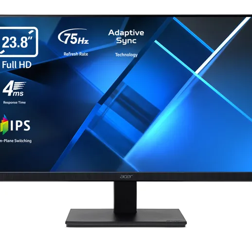 ACER MONITOR 23,8 LED IPS FHD 16:9 4MS, VGA/HDMI, MULTIMEDIALE, V247Ybmix UM.QV7EE.007