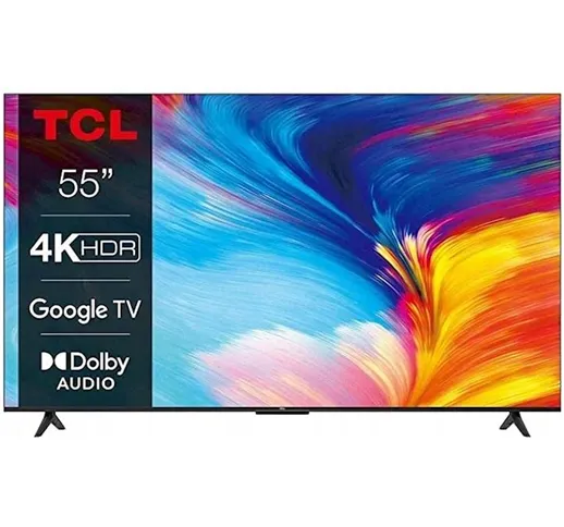 TCL SMART TV 55 QLED UHD 4K ANDROID TV NERO 55C644
