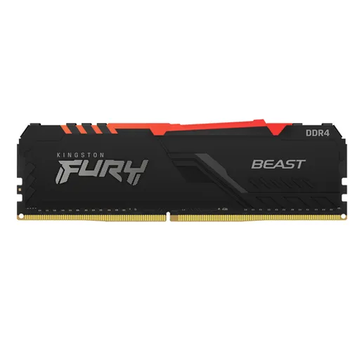 KINGSTON RAM FURY BEAST 16GB DIMM 3200MHZ DDR4 CL16 KF432C16BB1A/16