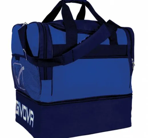  Borsa sportiva per calcio blu / blu scuro