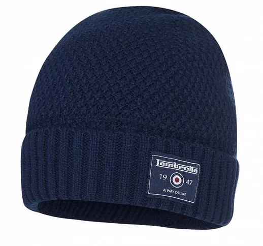  Waffle Uomo Berretto invernale SS8633-NAVY