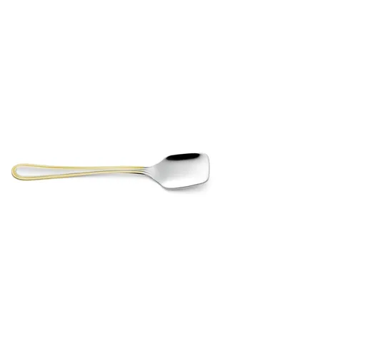 Cucchiaio gelato Galles oro, acciaio 18-10, oro 24 carati lucido, spessore 2 mm, lunghezza...