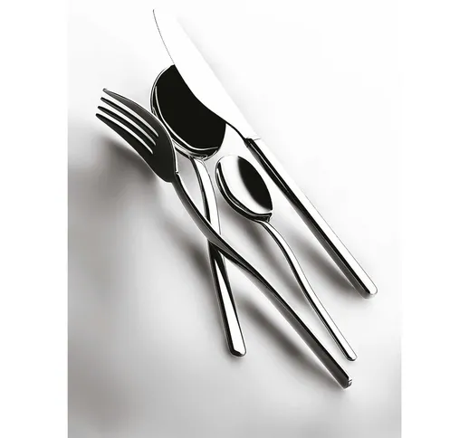 Cutlery set 99 pcs Sveva in Acciaio Inossidabile, colore Acciaio, Lavabile in lavastovigli...