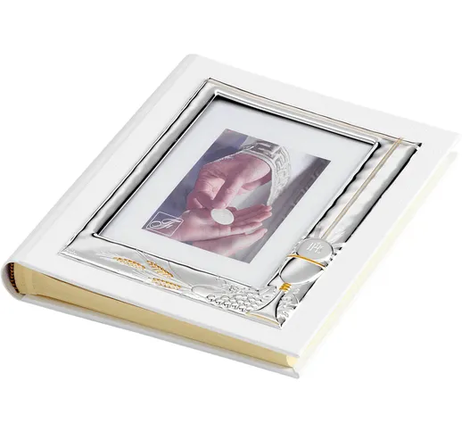 Album portafoto per Comunione 30 pagine particolari rossi 9x13 cm in scatola regalo , bomb...