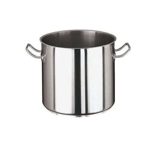 Pentola Alta in Acciaio inox 18/10 fondo triplo (inox alluminio inox) 32x32 cm Serie 2000...