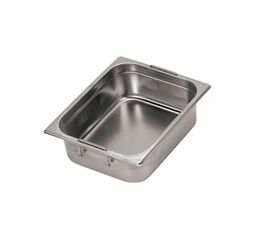 Gn 1/1 Maniglie Rientranti Cm 53X32,5X20 Serie Gastronorm Inox, Lt 28 - peso 2,13 kg