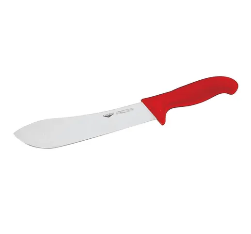 Coltello Scimitarra Cm 22 Rosso Coltelleria Serie Tranciata, peso 0,24 kg