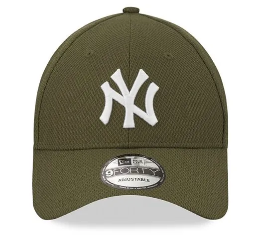 Berretto New York Yankees Diamond Era 9forty Verde Oliva