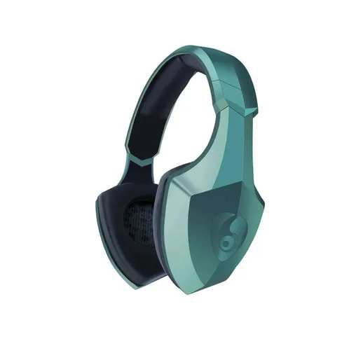 CUFFIA STEREO HEADSET S33 WIRELESS BLUETOOTH SENZA FILO CON LED LUCE VERDE